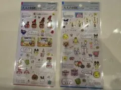 正規品 大人の図鑑シール たまごっち 2枚 セット