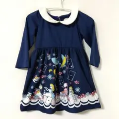 ワンピース　マジョリカ　アリス柄100cm