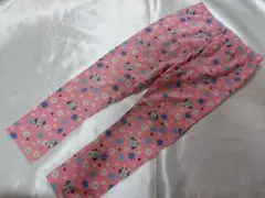 UNIQLOユニクロミッキー 花柄 レギンス 100cm