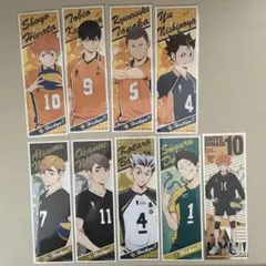 ハイキュー!! ロングステッカーセット 9枚セット
