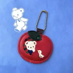 【最安値】♡familiar♡ ファミリア　 バック　チャーム　キーホルダー　赤のサムネイル