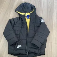 Nike ダウンコート 黒/イエロー