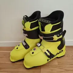 HEAD 子ども用スキー靴 イエロー　22.0〜22.5cm