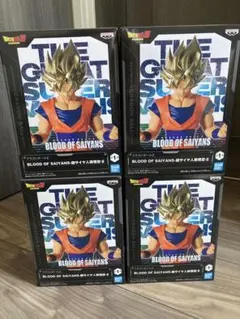 ドラゴンボールZ』BLOOD OF SAIYANS-超サイヤ人孫悟空-Ⅱ 4体のサムネイル