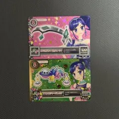 アイカツ 霧矢あおい　アクセサリーカード2枚セット