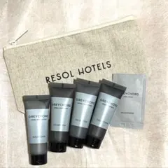 GREYCHORD シャンプーセット RESOL HOTEL ポーチ付き