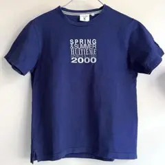 HUITIEME 半袖Tシャツ ネイビー レディース Mサイズのサムネイル