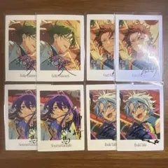 あんスタ　ぱしゃっつ　10周年 紅月　蓮巳敬人　鬼龍紅郎　神崎颯馬　滝維吹　8枚