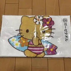 サンリオ ハローキティ 当たりくじ 日焼けキティ ギャルキティ　ガーゼタオル