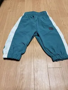 マーキーズ ナイロン切り替えラインパンツ サイズ80