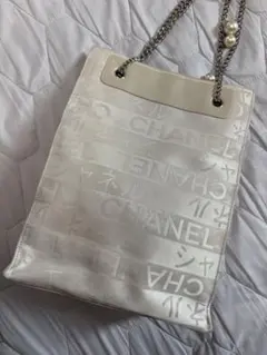 パーティの為、短期出品‼︎ CHANEL エフェメール　バッグ　ホワイト