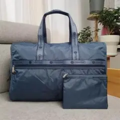 レスポートサック レディースメンズ 大容量 ボストンバッグ ブルー