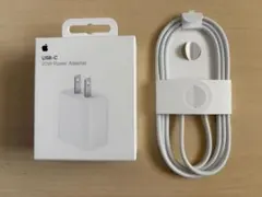 ◉ 新品未開封【Apple純正】iPhone 20W充電器＋USB-Cケーブル