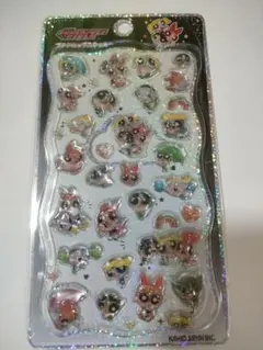 新品　パワーパフガールズ　プチドロップシール