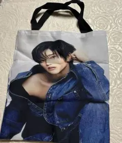 目黒蓮プリント レディース トートバッグ