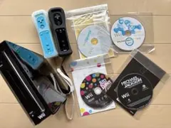 Wii本体 ゲームソフト4本 リモコン2個セット