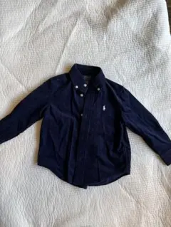 POLO RALPH LAUREN ネイビー ボタンダウンシャツ 2/2T