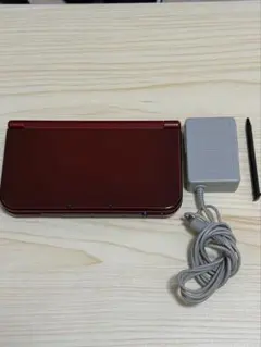 ニンテンドー3DS LL レッド 本体 美品 セット ペン充電器付き