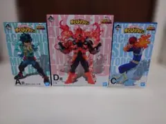 【開封済】一番くじ　HERO VS VILLAINS　A賞、C賞、D賞 セット