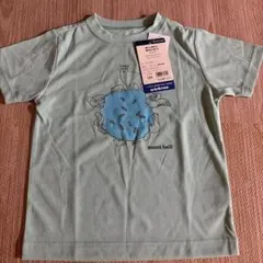 mont-bell Tシャツ 110サイズ ライトグリーン