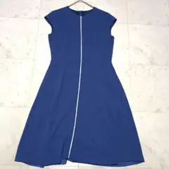 LANVIN COLLECTION フレンチスリーブワンピース 日本製 40のサムネイル