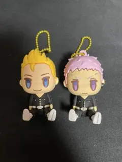 【2個セット】東リべ　お座りラバーマスコット　花垣武道　三ツ谷隆