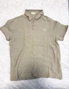 t*n様 MONCLER グレー ポロシャツ