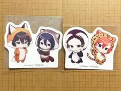 文スト 太宰 フョードル 芥川 中也 東武動物公園 コラボゲーム ステッカー