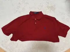 ポロラルフローレン 赤 ポロシャツ