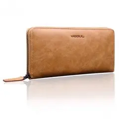 長財布♡大容量（キャメル）