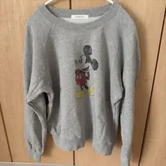 81 BRANCA ミッキーマウス トレーナー グレー