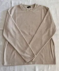 ITEMSアーバンリサーチ　 ベージュ ニット 長袖