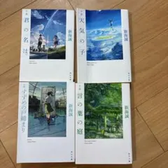 新海誠 小説 4冊セット 君の名は 天気の子 他 - メルカリ