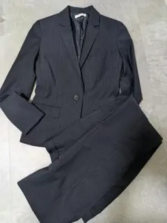 PLST プラステ ストレッチ セットアップ スーツ ストライプ