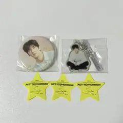 TXT カプセルトイ 缶バッジ アクキー スビン