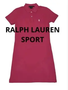 ラルフローレン スポーツ　ポロシャツワンピース　ひざ丈