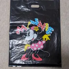 レトロ　ディズニー　ミニー　ビニール手提げ袋