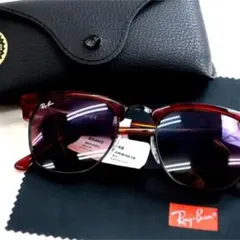 Ray Ban レイバン 伊製 クラブマスター フレック サングラス 定2.3万
