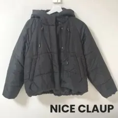ナイスクラップ レディース 黒 ダウンコート M 春服 冬服のサムネイル