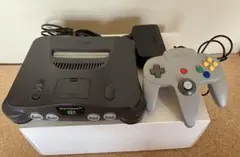 NINTENDO64 本体とコントローラーセットのサムネイル
