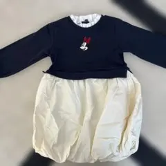 プティマイン ミニー切り替えワンピース 120cm