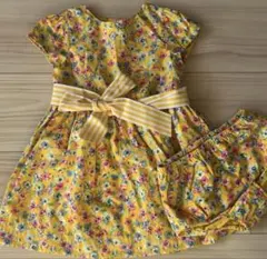 【美品】ラルフローレン 花柄ワンピース & ブルマ セット 12M