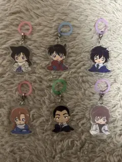 【新品・未開封品】 名探偵コナン めじるし ちぢませ隊 6体