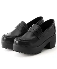 ローファー　グレイル 23.5cm 黒