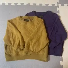 マーキーズ　MARK'S BIG FIELD トレーナー 100cm 2色セット