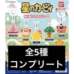 星のカービィ　めじるしアクセサリー2　コンプリート　5点セット