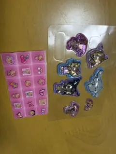 日焼けキティーボンボンドロップ&タイルシールセット