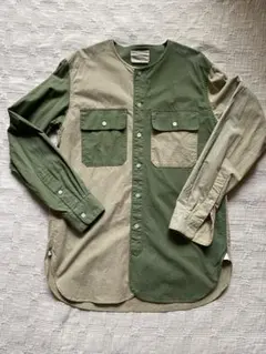 SANDINISTA カーキ/オリーブ 長袖シャツのサムネイル