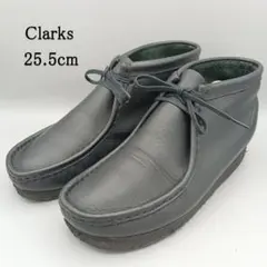 Clarks クラークス Wallabee ワラビー ブーツ ブラック 25.5