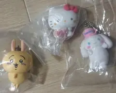 カプセルトイ ガチャガチャ キティ シナモロール うさぎ×ポムポムプリン